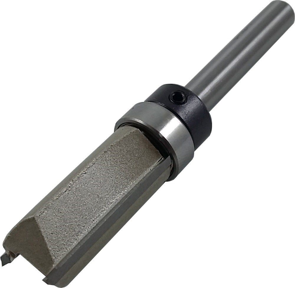 Fresa Tupia Manual Haste 6 Mm Corte 25 Mm Com Rolamento