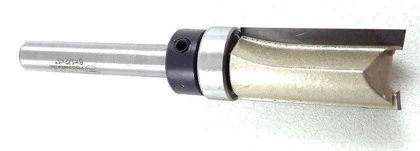 Fresa Tupia Manual Haste 6 Mm Corte 25 Mm Com Rolamento